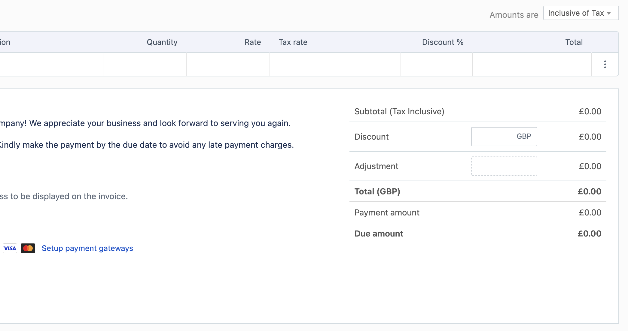 Transaction-level discount